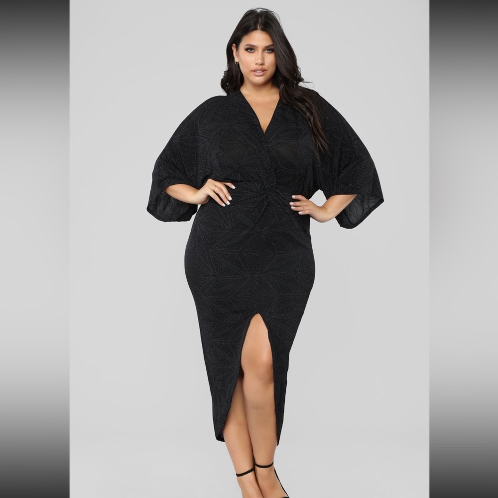 Come to me dress black 2xl